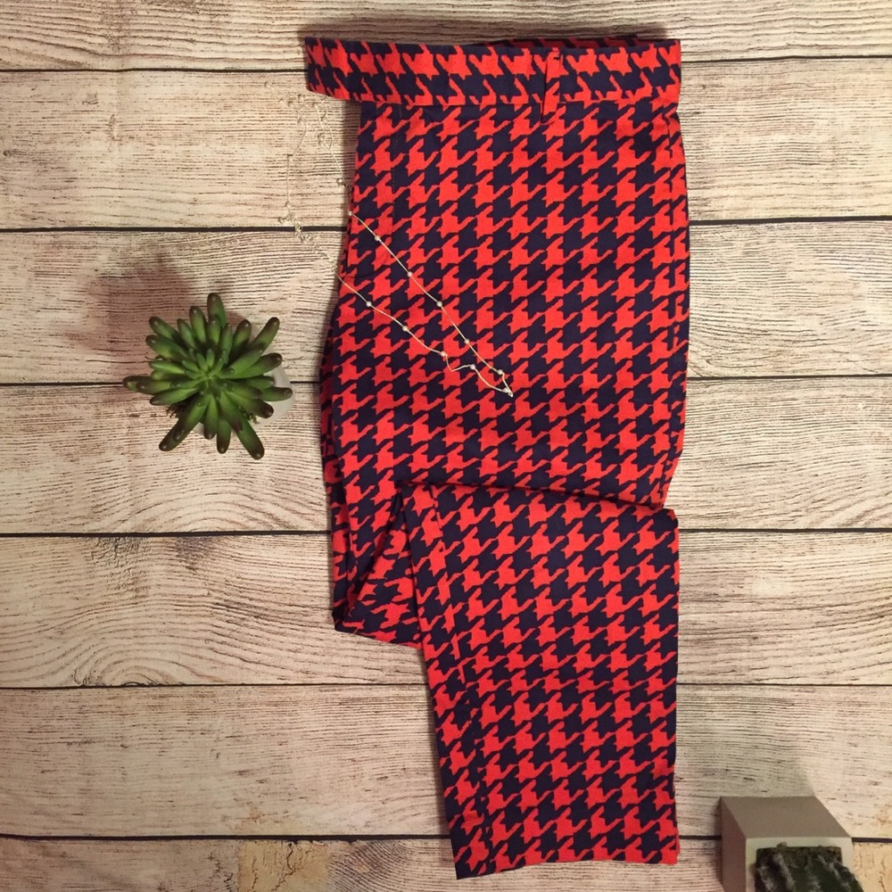 Gap Houndstooth Cropped Pants - image 1